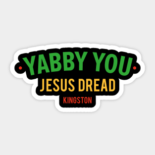 Yabby You: Reggae's Mystical Legend Sticker